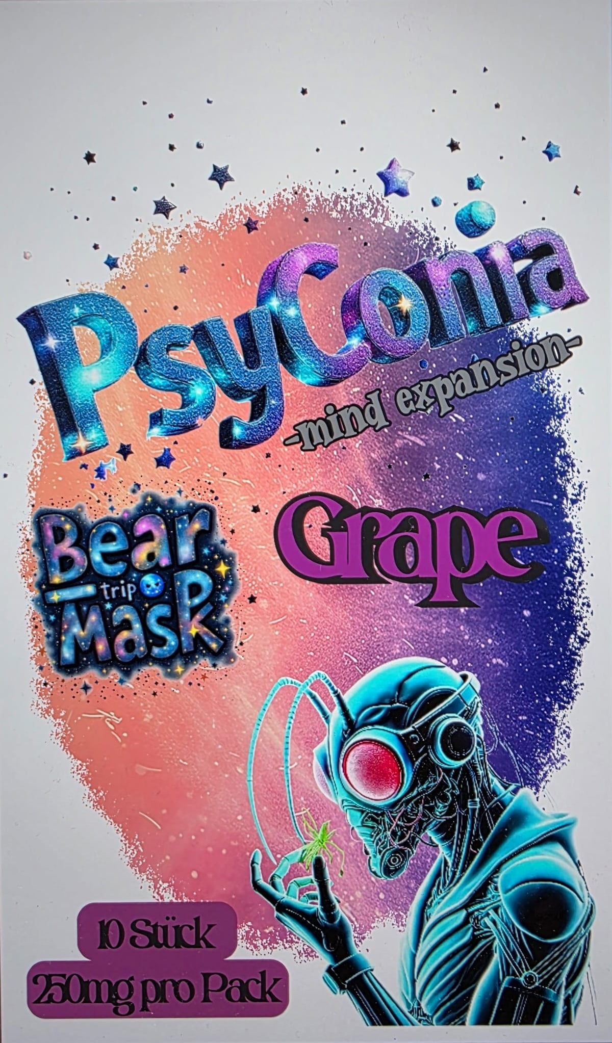 Psyconia Bear Trip MasK - Grape HPC 250mg Gesichtsmaske