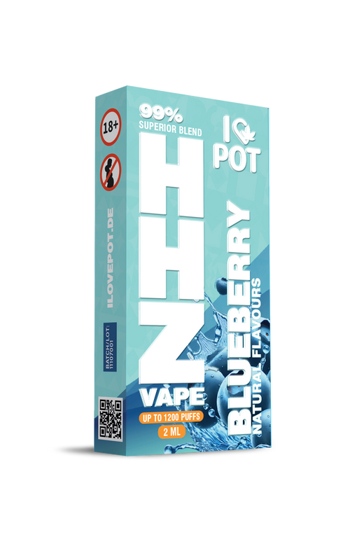 I Love Pot HHZ Vape Blueberry 2ml