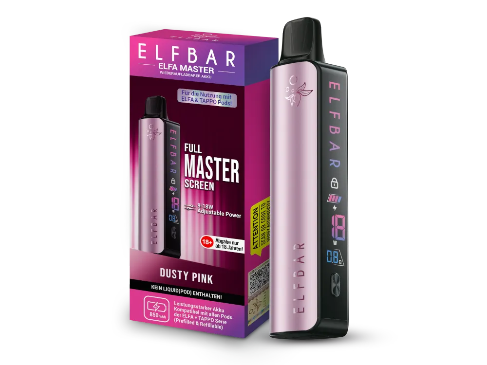 ELFBAR ELFA Master - 850 mAh Dusty Pink