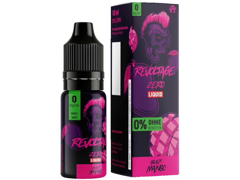 Revoltage Liquid Black Mango 0 mg/ml