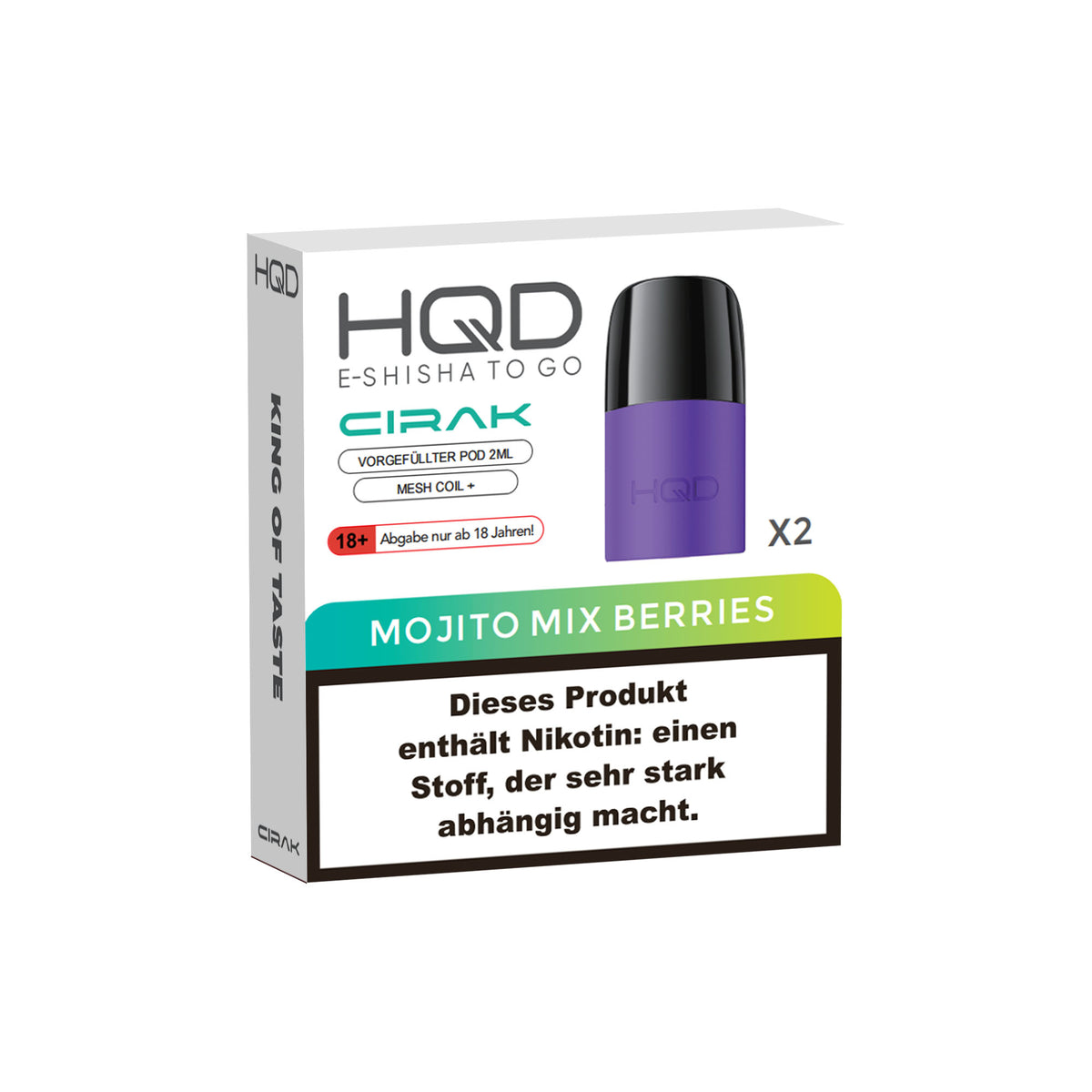HQD Cirak Pod Mojito Mix Berries 20 mg/ml