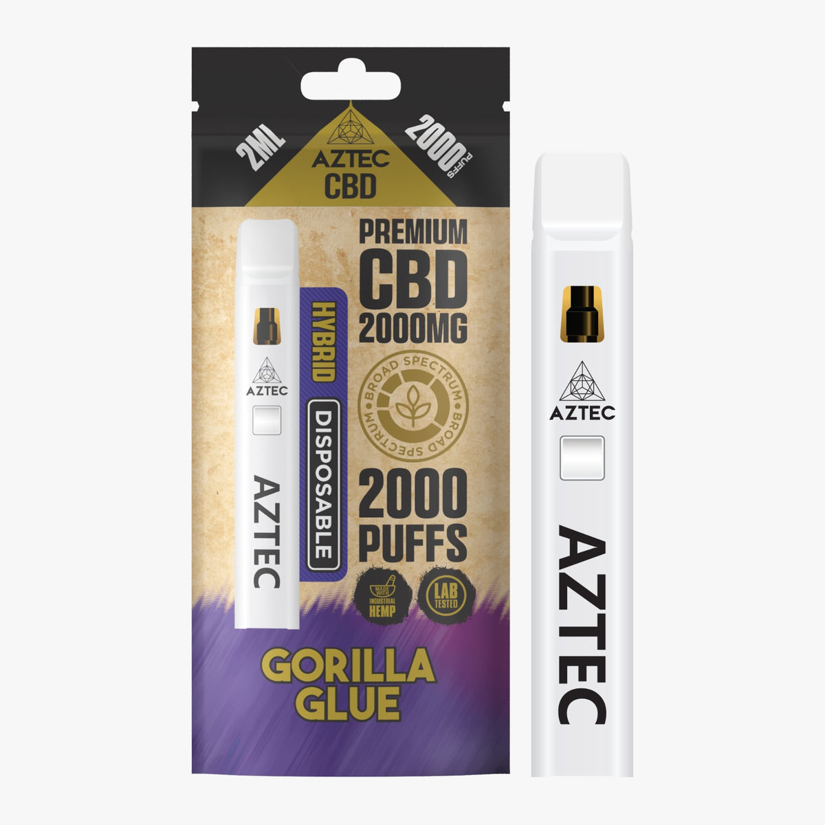 Aztec CBD Vape - Gorilla Glue 2000MG