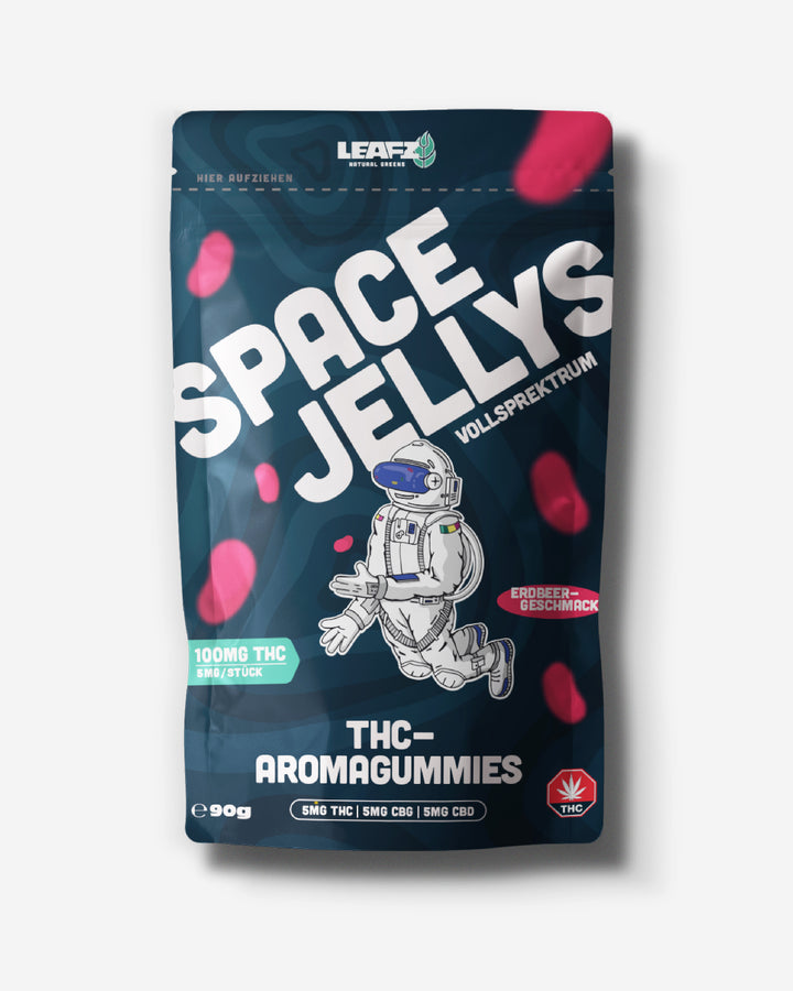 Leafz Spacejellys THC-Aromagummies Orange