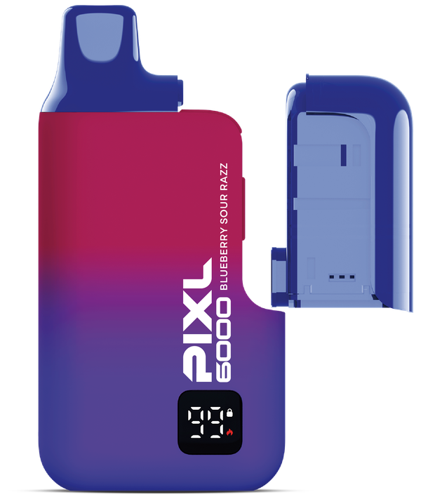PIXL 6000 Blueberry Sour Razz 20mg/ml (Basisgerät)