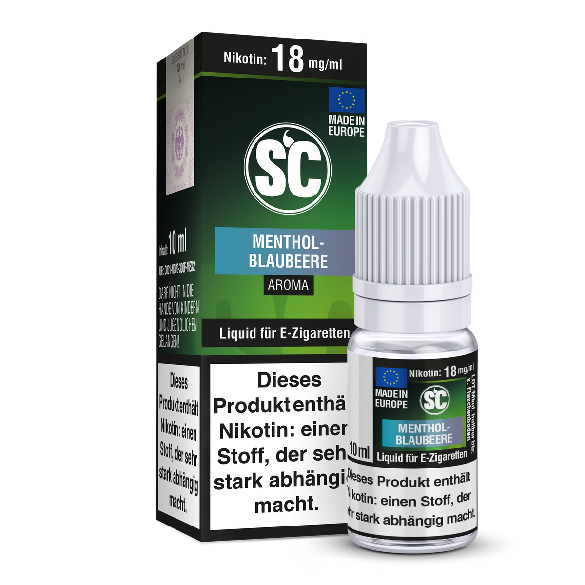 SC Liquid - Menthol-Blaubeere