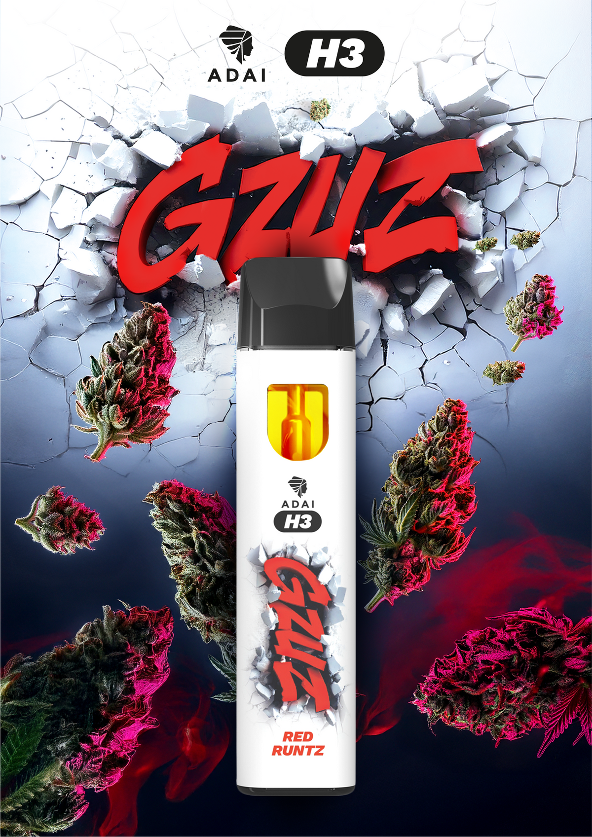 GZUZ H3 Red Runtz