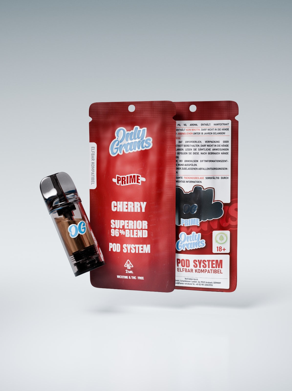 Only Grams Superior Pod 96% Cherry