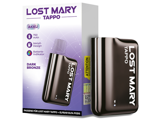 Lost Mary - Tappo Akku 750 mAh Dark Bronze