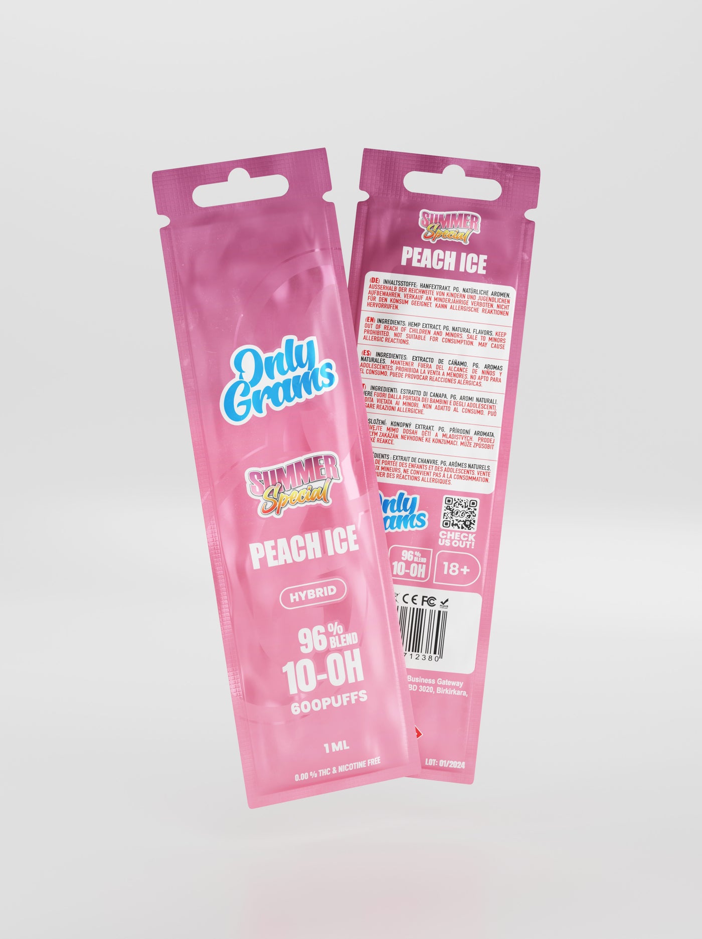 Only Grams Peach Ice (H2 Superior 96%)