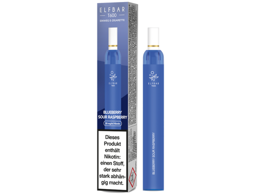 Elf Bar T600 Einweg E-Zigarette - Blueberry Sour Raspberry 20 mg/ml