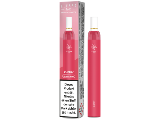 Elf Bar T600 Einweg E-Zigarette - Cherry 20 mg/ml
