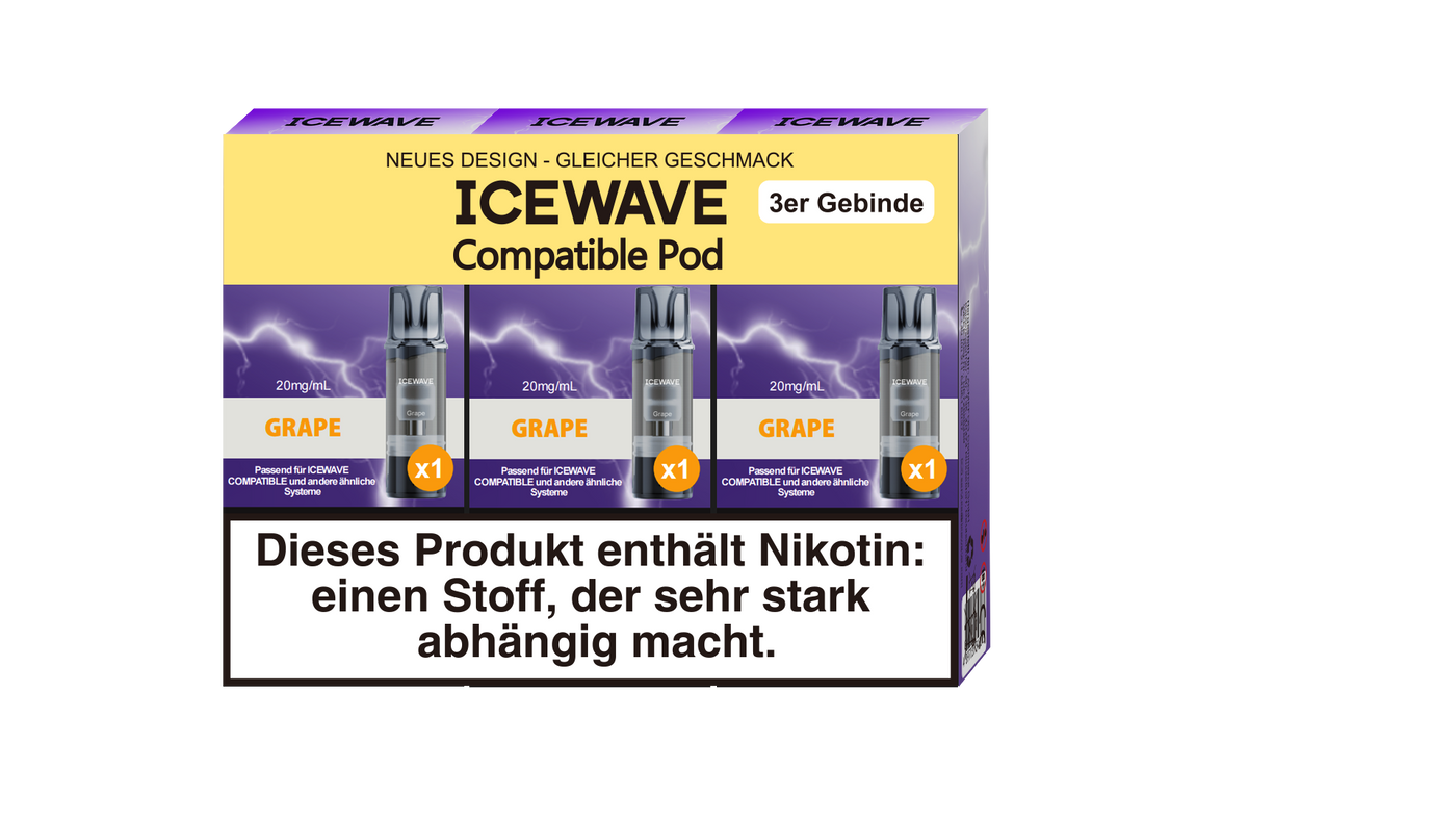 Icewave 3er Pack - Grape
