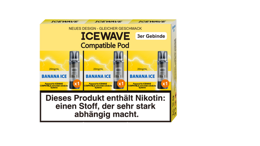 Icewave 3er Pack - Banane Ice