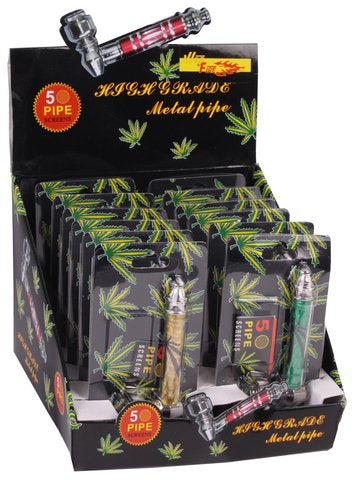 Weed Pipe inkl. 5 Siebe (12x1)
