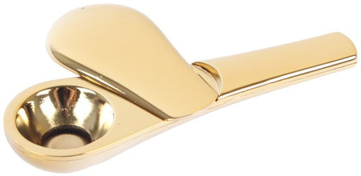 Weed Pipe gold in box