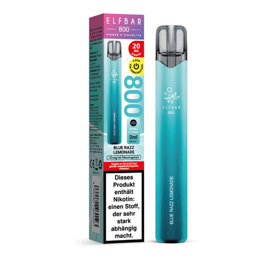 Elfbar - 800 Einweg E-Zigarette - Blue Razz Lemonade 20mg/ml