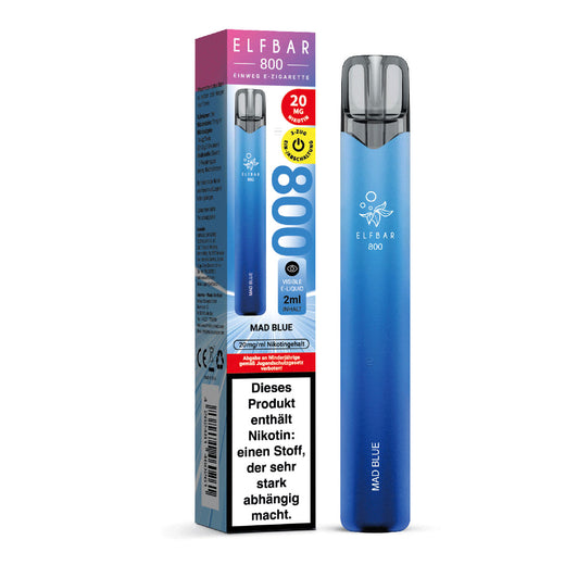 Elfbar - 800 Einweg E-Zigarette - Mad Blue 20mg/ml