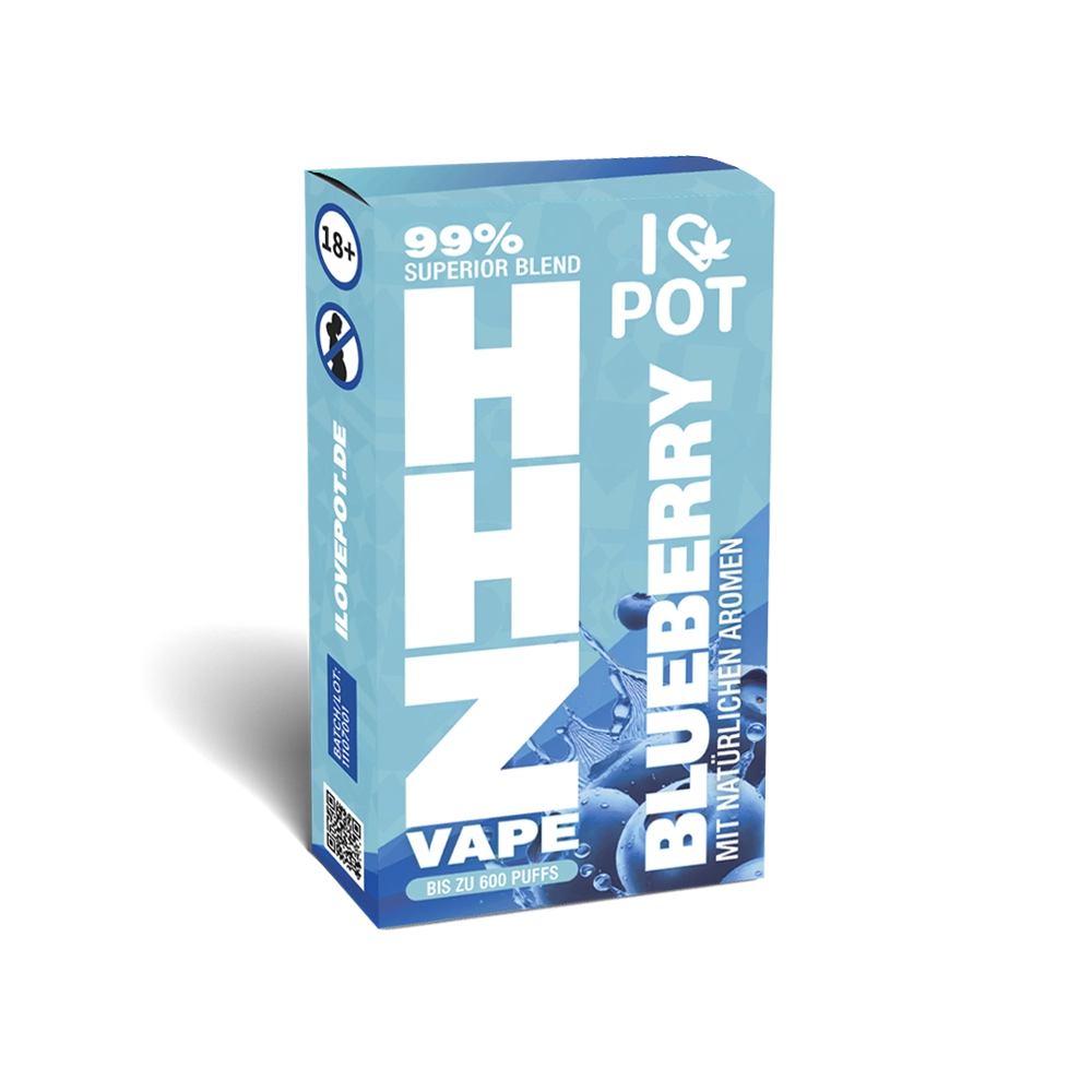 I Love Pot HHZ Vape Blueberry 1ml