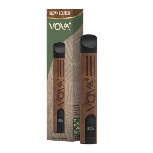 Vova Plus Vaporizer - Brown Leather