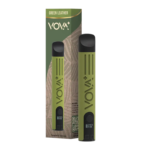 Vova Plus Vaporizer - Green Leather