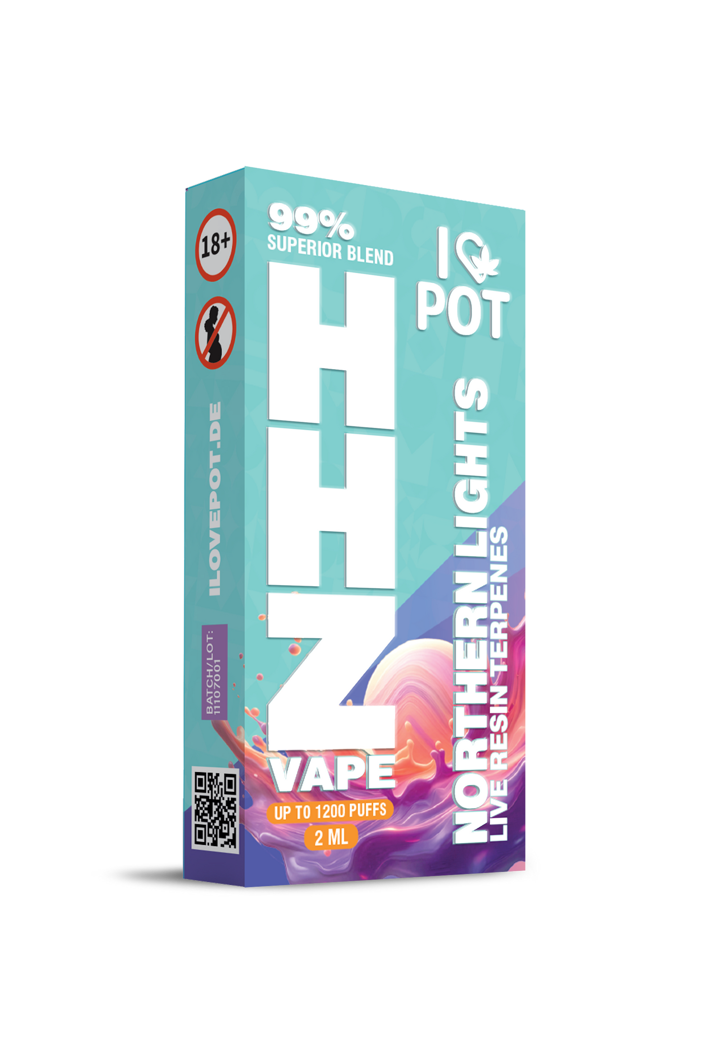 I Love Pot HHZ Vape Northern Lights 2ml