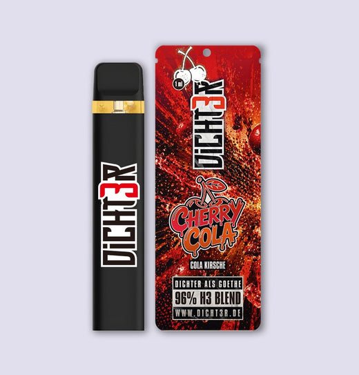 Dicht3r - 96% H3 Blend Vape - Cherry Cola