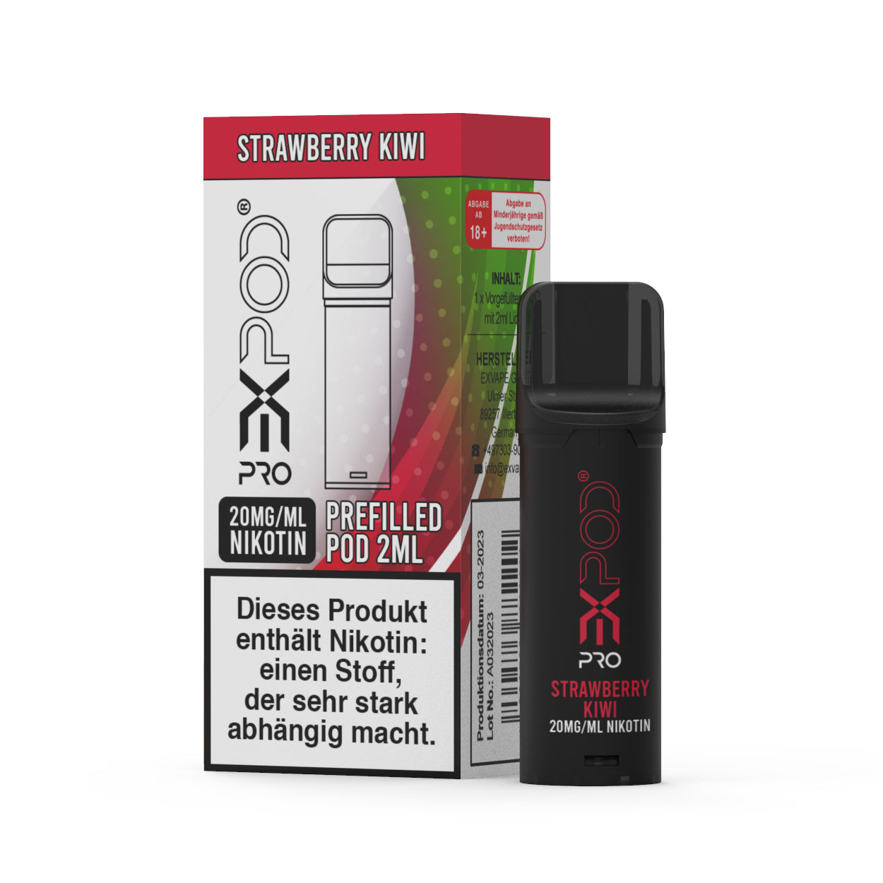 Expod Pro POD - Strawberry Kiwi - 20mg