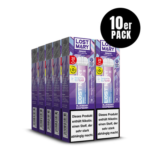 Lost Mary QM600 CP Blueberry Raspberry 20mg/ml