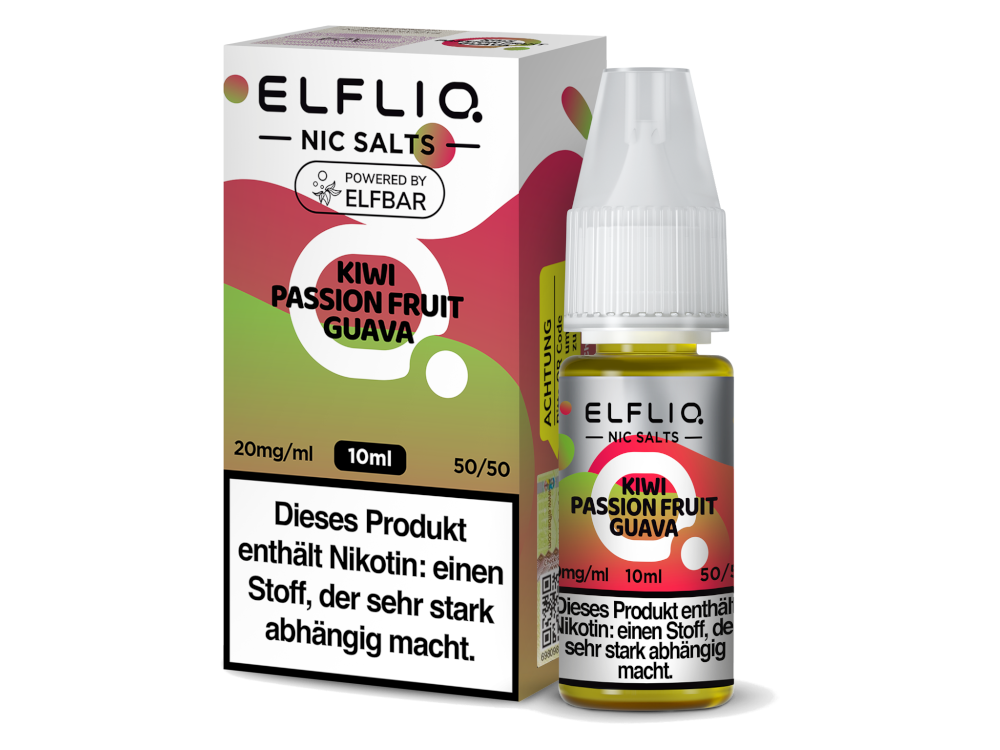 Elfliq Kiwi Passionfruit Guava 20 mg/ml