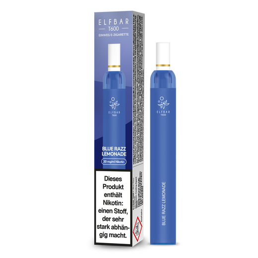 Elf Bar T600 Einweg E-Zigarette - Blue Razz Lemonade 20 mg/ml