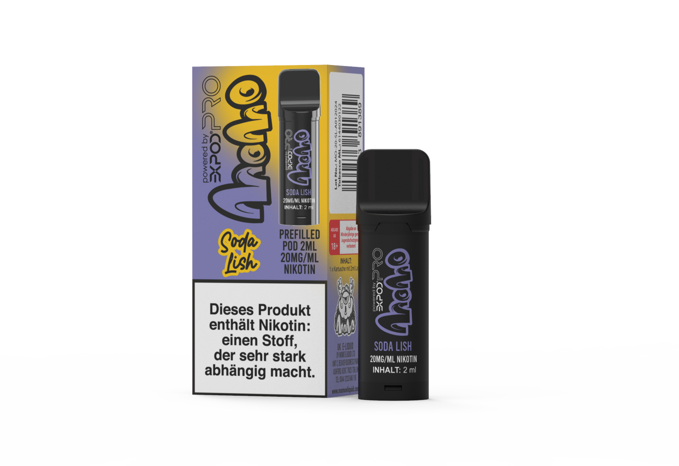 Expod Pro POD - Momo - Soda Lish - 20mg