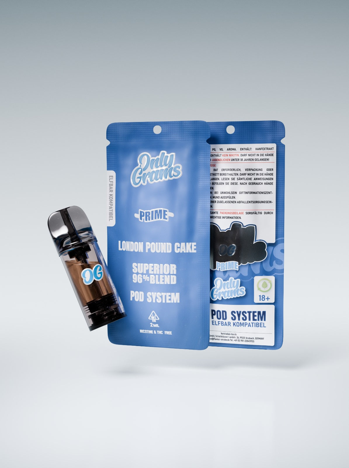 Only Grams Superior Pod 96% London Pound Cake