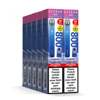 Elfbar - 800 Einweg E-Zigarette - Blueberry 20mg/ml (10x1): Ansicht 2