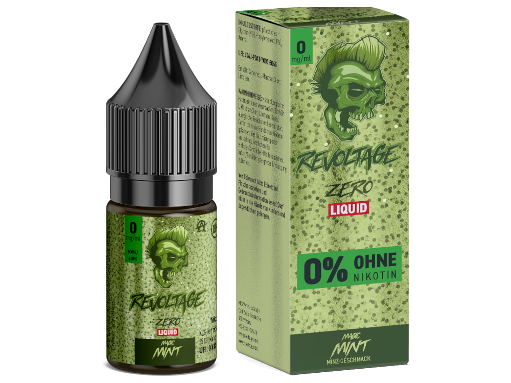 Revoltage Liquid Magic Mint 0 mg/ml