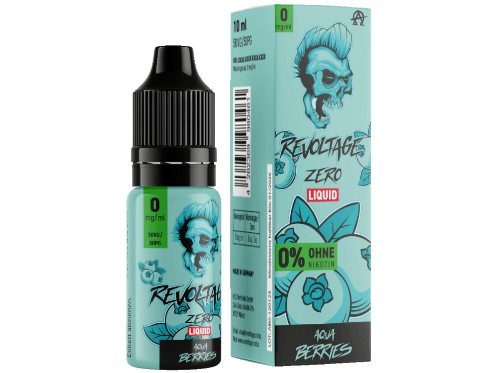 Revoltage Liquid Aqua Berries 0 mg/ml