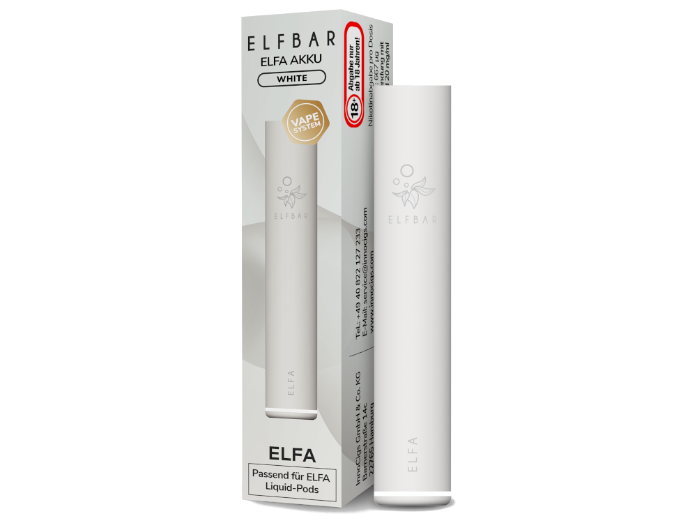 Elfbar Elfa Akku white (10x1)
