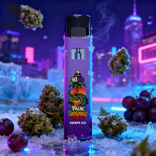Palm Crocodile by GZUZ – H3BTA - Grape Ice 1ml