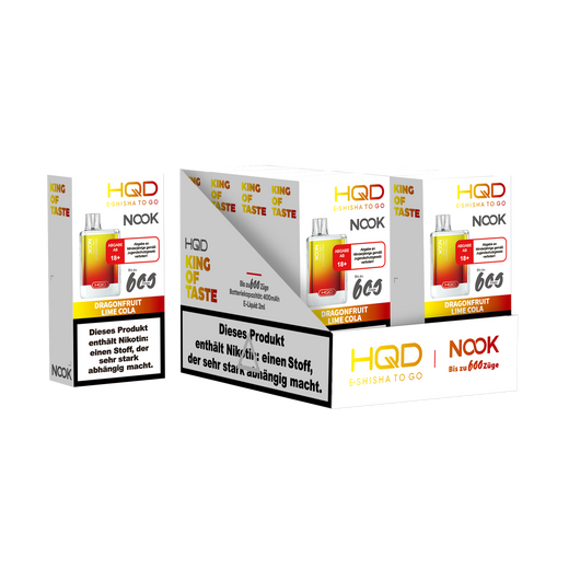 HQD Nook 20mg/ml Dragonfruit Lime Cola