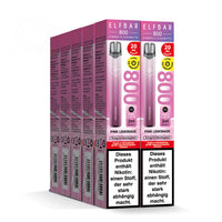Elfbar - 800 Einweg E-Zigarette - Pink Lemonade 20mg/ml (10x1): Ansicht 2