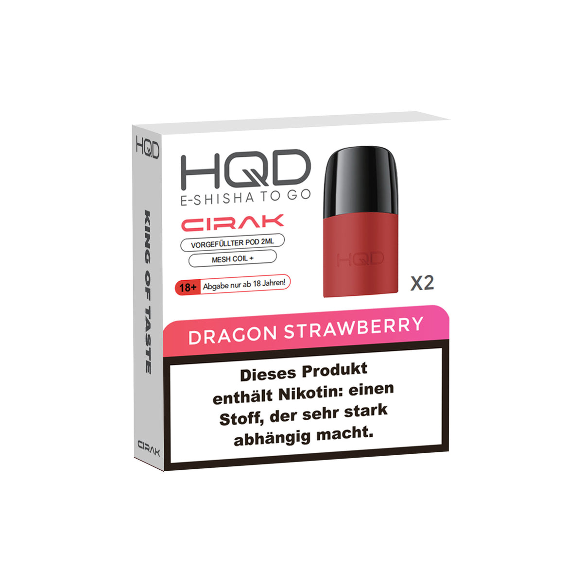 HQD Cirak Pod Blackberry Cherry 20 mg/ml