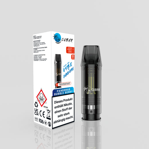 CUBAR VYBE Pandoras Bubble Berry (Blueberry Bubble Gum) 20mg/ml