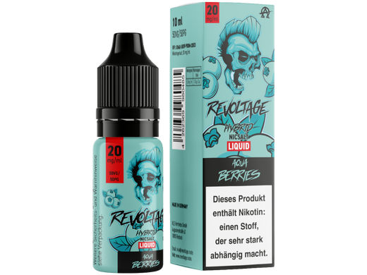 Revoltage Liquid Aqua Berries 20 mg/ml