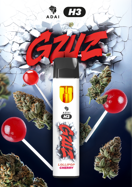 GZUZ H3 Lollipop Cherry