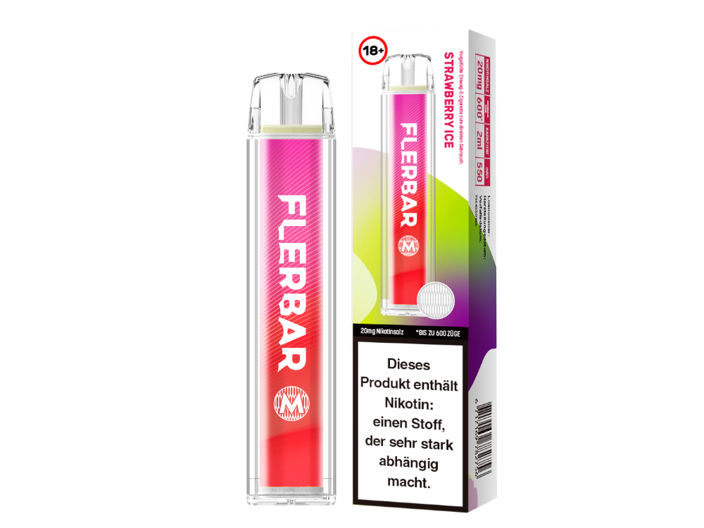 Flerbar Strawberry Ice 20 mg/ml