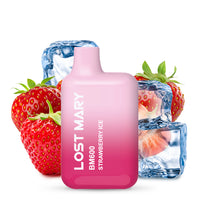 Lost Mary BM600 - Einweg E-Zigarette - Strawberry Ice 20mg/ml: Ansicht 2