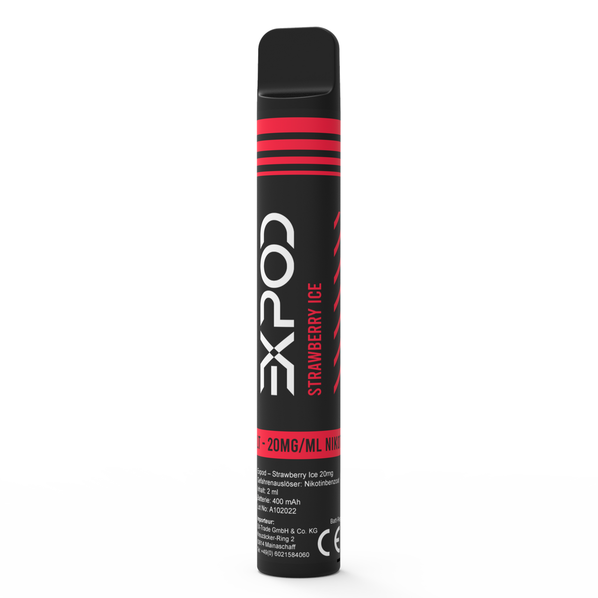 EXPOD Disposable Strawberry Ice 20mg/ml (Steuerware)
