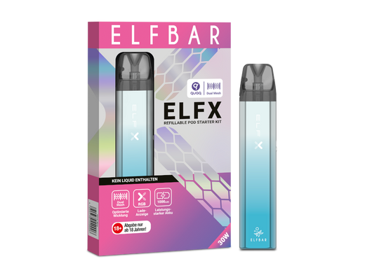 Elfbar Elfx Kit - Silver Blue