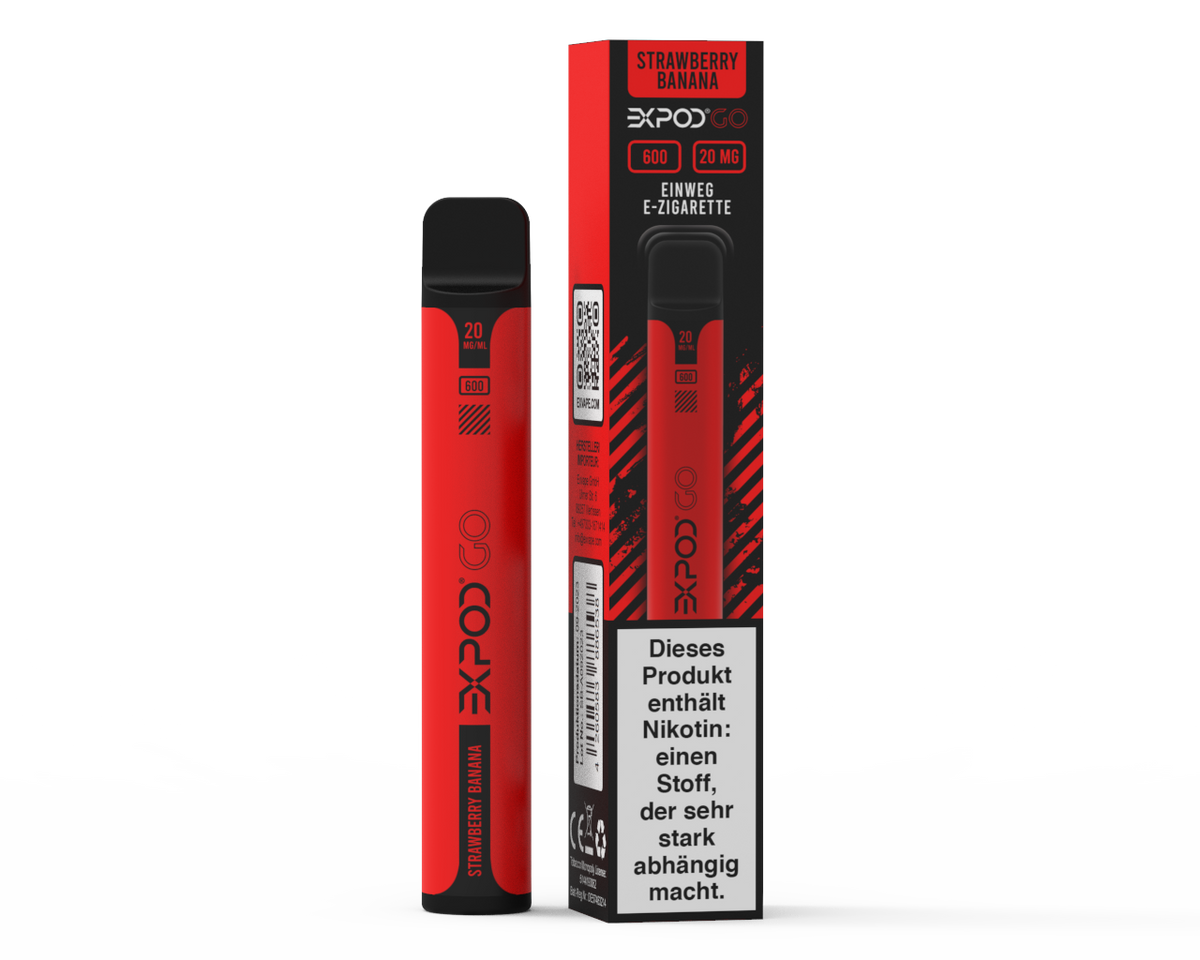 Expod Go Strawberry Banana 20 mg