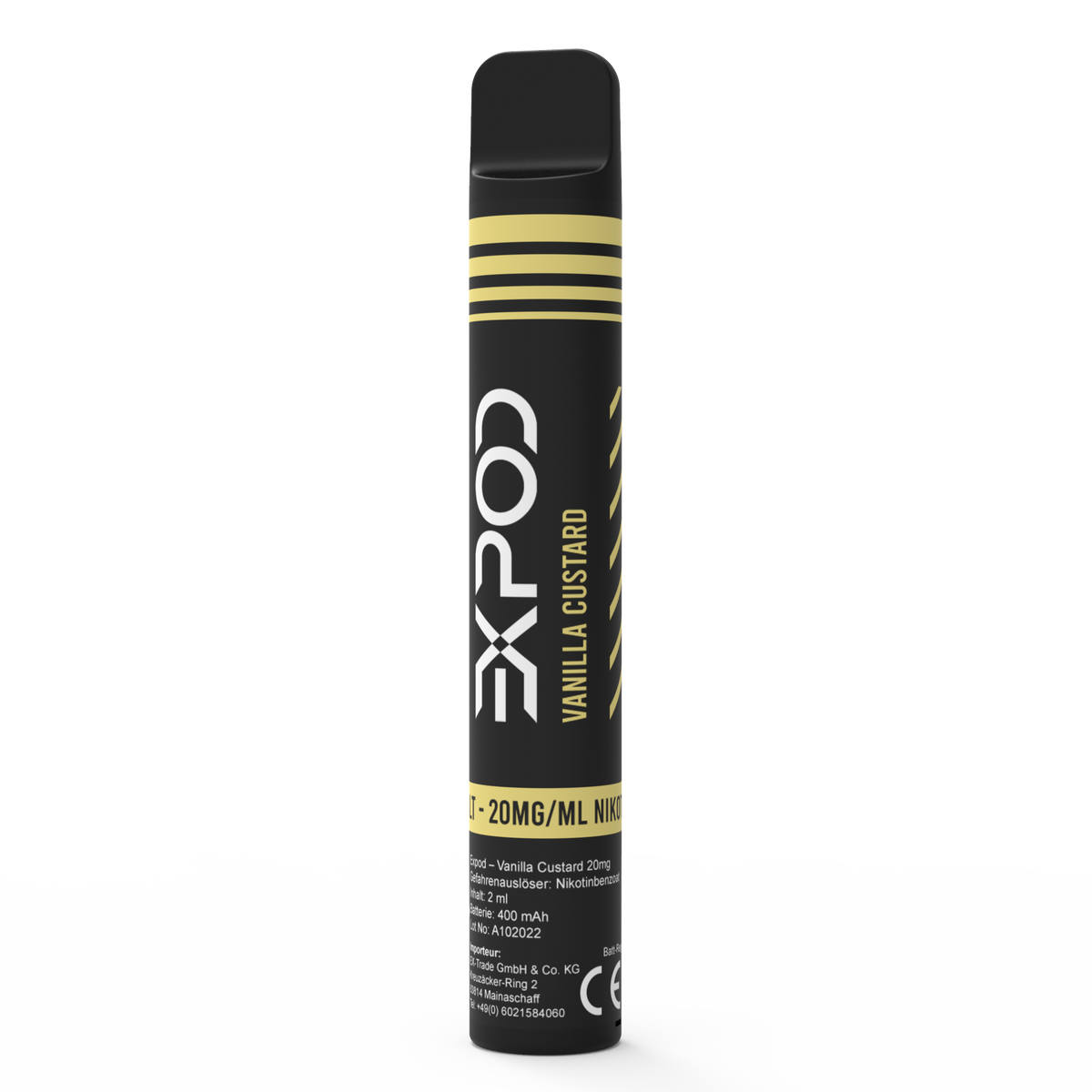 EXPOD Disposable Vanilla Custard 20mg/ml (Steuerware)