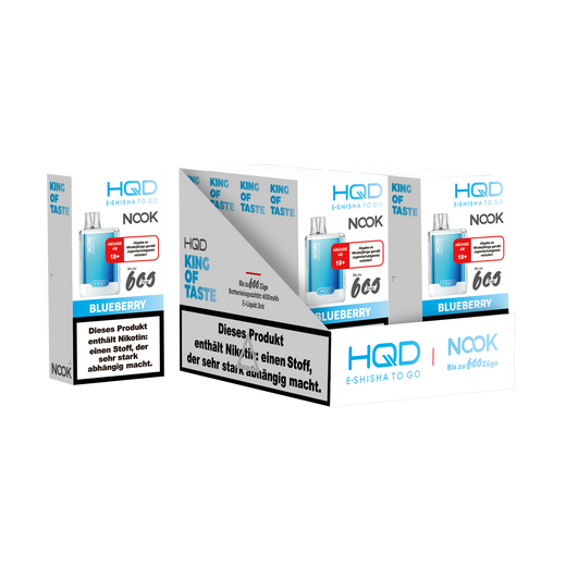 HQD Nook 20mg/ml Blueberry
